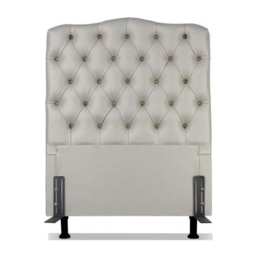 Imagem de Cabeceira de Cama Box Solteiro 110 cm larg. Dunas Larhome material sin