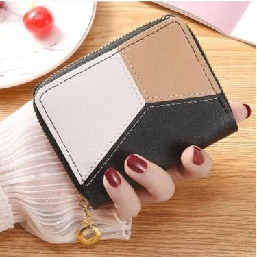 Imagem de Carteira Feminina Porta Notas Cartão Moedas Color - Corban