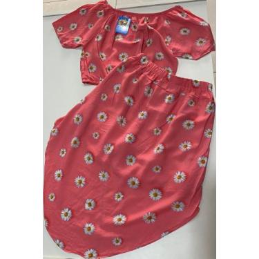 Imagem de Conjunto Feminino Short Saia - Dedê Kids