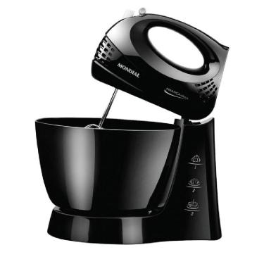 Imagem de Batedeira Com Pedestal Mondial Prática  400w 127v Preta