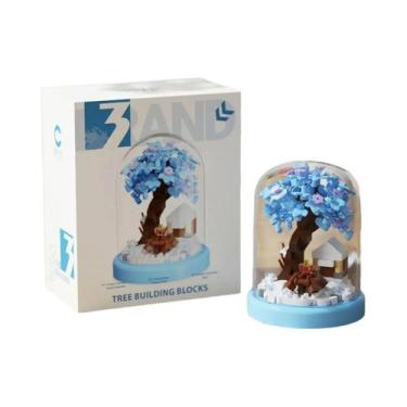 Imagem de Brinquedo Criativo Para Meninas, Blocos De Montar, Kit De Plantas Em V