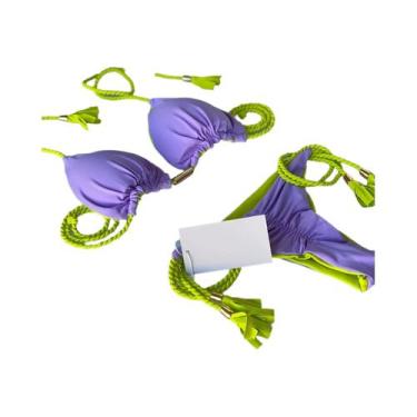 Imagem de Conjunto De Biquíni Triangular Sexy Em Duas Peças Para Mulheres, Com C