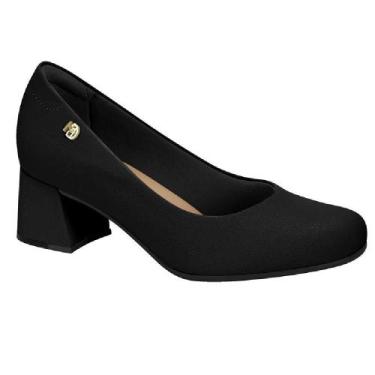 Imagem de Sapato modare salto bloco ref 7373.100.21736 feminino, 37, Preto
