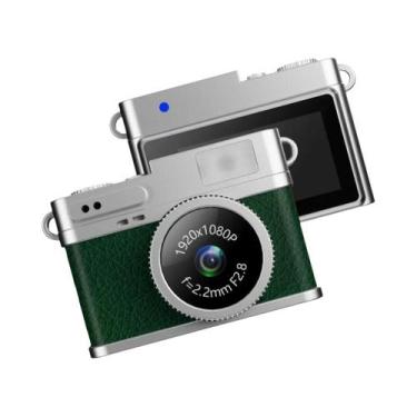 Imagem de Câmera Digital Mini Retro 1080P CCD Portátil, Filmadora Vintage Com Te