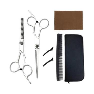 Imagem de Tesoura Profissional De Cabeleireiro De 6 Polegadas Para Corte E Desba