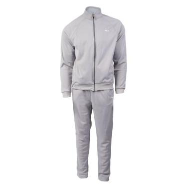 Imagem de Agasalho Masculino Fila Essentials Cinza, Cinza, GG