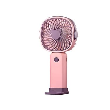 Imagem de Mini Ventilador De Mão Mesa Portátil Recarregável Vento lilás