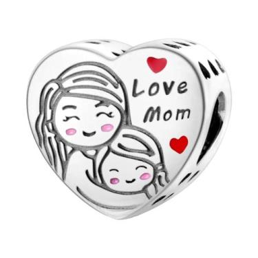 Imagem de Pingentes De Urso Fofo Banhados a Prata Para Pulseiras De Amizade Femi