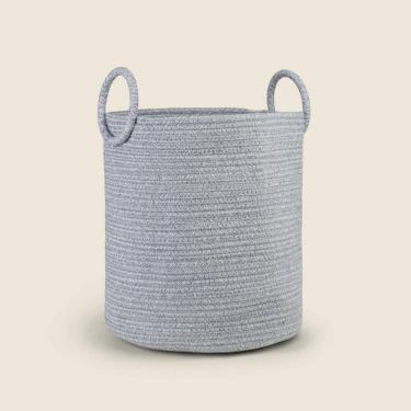 Imagem de Cesto Gray Algodão Cinza 34x36 - A\CASA