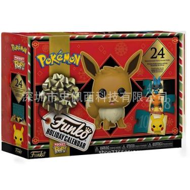 Imagem de Calendário De Advento Pokémon 2024 Pikachu Homem-Aranha Harry Potter F