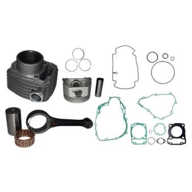 Imagem de Kit Cilindro Completo+Kit Biela Honda CG 160 0.2 2V Fan 2015 A 2022 Ma