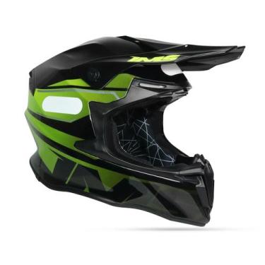 Imagem de Capacete Ims Revo Preto/Fluor Trilha Motocross Enduro, XL - 62