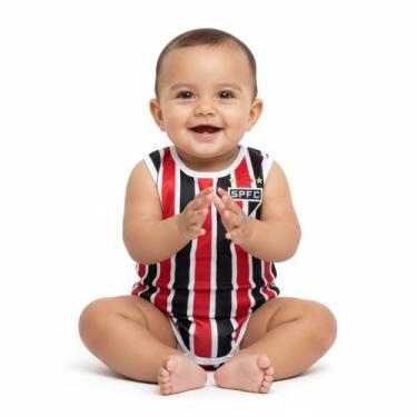 Imagem de Macacão Regata Bebê do São Paulo - Torcida Baby 026S