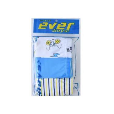 Imagem de Cueca sleep Infantil Menino Everly Ref 6103, PP, Azul