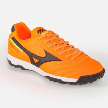 Imagem de Chuteira Mizuno Morelia Classic As Society Laranja Cod:16578 -, Laranj