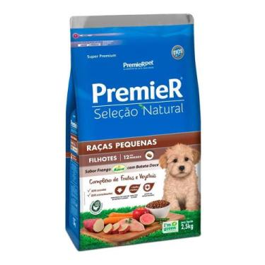 Imagem de Ração PremieR Cães Filhotes Porte Pequeno Frango - 2,5Kg