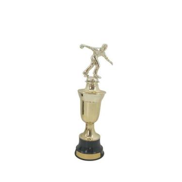 Imagem de Troféu Bocha Bola de Massa Premiação Irmossi Tam. 34cm Ref. P3092, Dou
