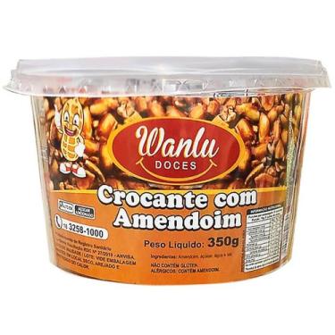 Imagem de Doce Wanlu Crocante de Amendoim 350g