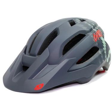Imagem de Capacete Fixture II - GIRO, Cinza com verde
