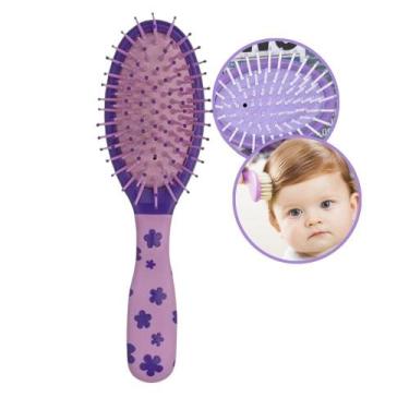Imagem de Escova de Cabelo Infantil Kids Meu Cabelo Arrumadinho Cores Sortidas R