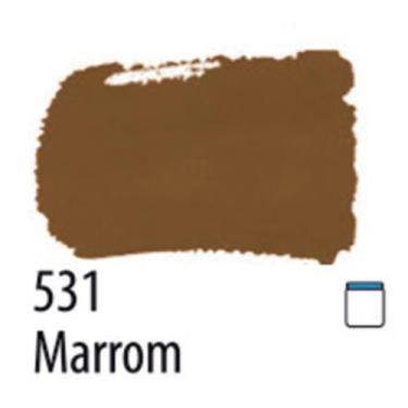 Imagem de Tinta para Tecido Fosca 120ml Acrilex, MARROM