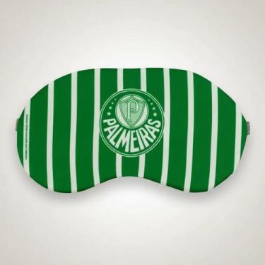 Imagem de Máscara de Dormir Palmeiras Oficial Tapa Olhos Confortável para Viagem