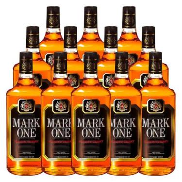 Imagem de Whisky Nacional Mark One Blended 980ml 12 Unidades