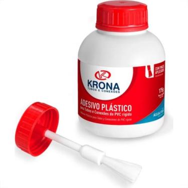 Imagem de Cola Pvc Krona 175G C/Pincel Frasco 518