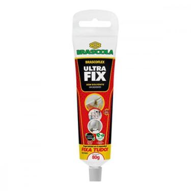 Imagem de Cola Fixa Tudo Brascola 80G Branco