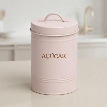 Imagem de Pote para Açúcar 1,35L Tampa em Aço Porta Açúcar para Cozinha - CASITA