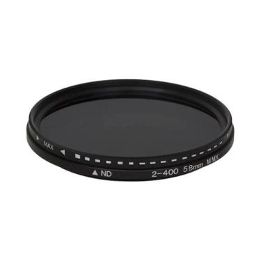 Imagem de Filtro ND Variável Ajustável De 2 a 400 Para Lentes De Câmera De 37 a 