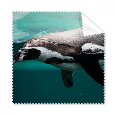 Imagem de Pano de limpeza de imagem de pinguim azul profundo oceano limpador de óculos 5 peças