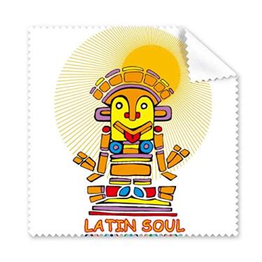 Imagem de Antigo Egito Latin Soul Estátua Padrão Pano Limpeza Limpeza Limpeza Limpeza de Óculos 5 peças