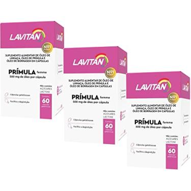 Imagem de Lavitan Prímula Femme - 60 Cápsulas (3 un)