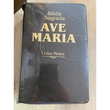 Imagem de Bíblia Sagrada - Ave Maria - Letra Maior Zíper