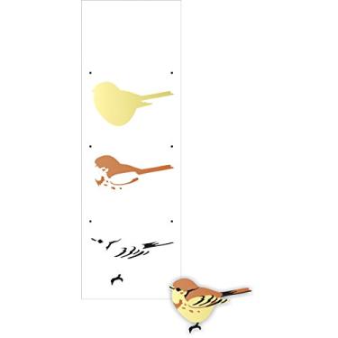 Imagem de Stencil de Acetato para Pintura OPA Simples 10 x 30 cm - 2159 Pássaro III
