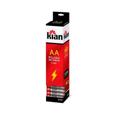 Imagem de Kian - Pilha Zinco AA - Box C/60
