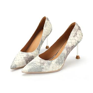 Imagem de Sapatos femininos de salto alto, sapatos de salto alto, sapatos confortáveis para escritório, negócios, casual, festa, casamento