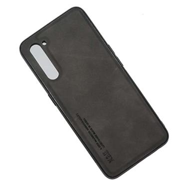 Imagem de Kepuch Silklike Capa para Oppo K7/Find X2 Lite/Reno 3 5G - Case Placa de Metal Embutida para Oppo K7/Find X2 Lite/Reno 3 5G - Preto