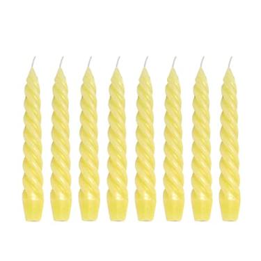 Imagem de 10 Velas Torcida 17 Cm Marfim Decoração Casamento Castiçal