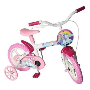 Imagem de Bicicleta Bike Infantil Criança Menina Unicornio Aro 12  - Styll Baby