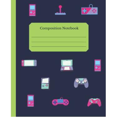Imagem de Video Game Composition Notebook: Notebook For kids, teens, and adults, gamer