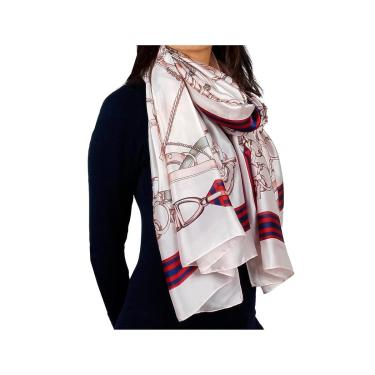 Imagem de Echarpe Selas Correntes Laço do-Feminino