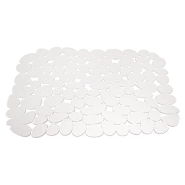Imagem de Mimo Style Grade Para Pia na Cor Branca, Feito Inteiramente em PVC Com Design Vazado. Permite que a Água Escorra e Que Os Utensílios Sequem, Pode Ser Utilizada Como Tapete Para Geladeira