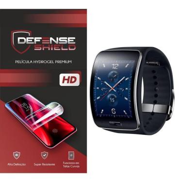 Imagem de 3 Peliculas Hydrogel Premium Para Samsung Watch Gear S Defense Shield