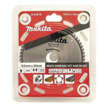 Imagem de Makita D-63616 Lamina De Serra Tct 165Mm X 30Mm X 60T Sp6000