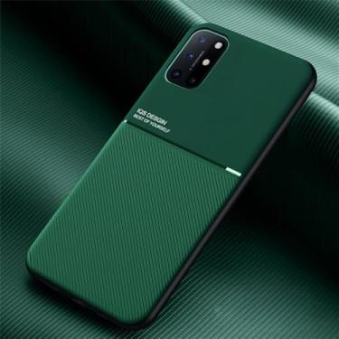 Imagem de Capa de telefone para oneplus 9 8 7 pro 8t 7t 9 rt nord adsorção de carro capa à prova de choque para oneplus 1 ace 10t 5g shell, verde, para oneplus 8t
