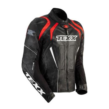 Imagem de Jaqueta Couro Moto Sniper V2 Motoqueiro Cupim Esportiva Texx