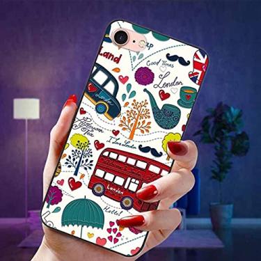 Imagem de Para iPhone 7 8 Plus Case Relief Flower TPU 3D Emboss Capas de silicone Para iphone 6S 6 S 8Plus 7plus 6plus Capa de telefone para iphone8,27, para iphone 6 6S