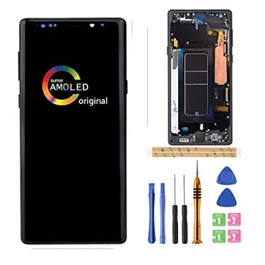 Imagem de Tela digitalizadora LCD Amoled Touch Assembly Display LCD de substituição para Samsung Galaxy note9 n960 n960U n960W SM-n960F SM-n960/DS SM-n960F/DS da BITANR (preto)